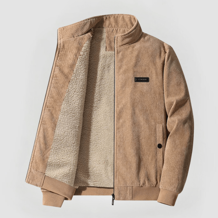 Daniel – STILFULD CORDJAKKE MED VARMT FLEECEFÓR - My Store
