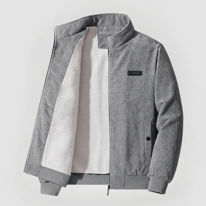 Daniel – STILFULD CORDJAKKE MED VARMT FLEECEFÓR - My Store