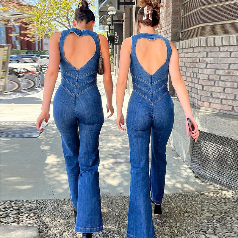 HJERTEBLÅ | DENIM-OVERALL - My Store