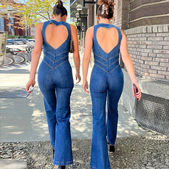 HJERTEBLÅ | DENIM-OVERALL - My Store