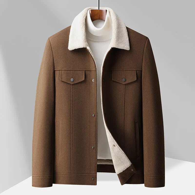 Theo™ | Herre Highland Uldjakke - My Store