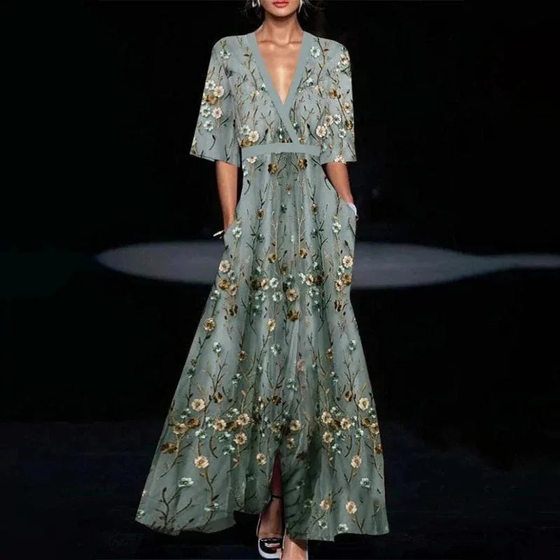 Zara – Elegant Kjole med Naturlig Skønhed - My Store