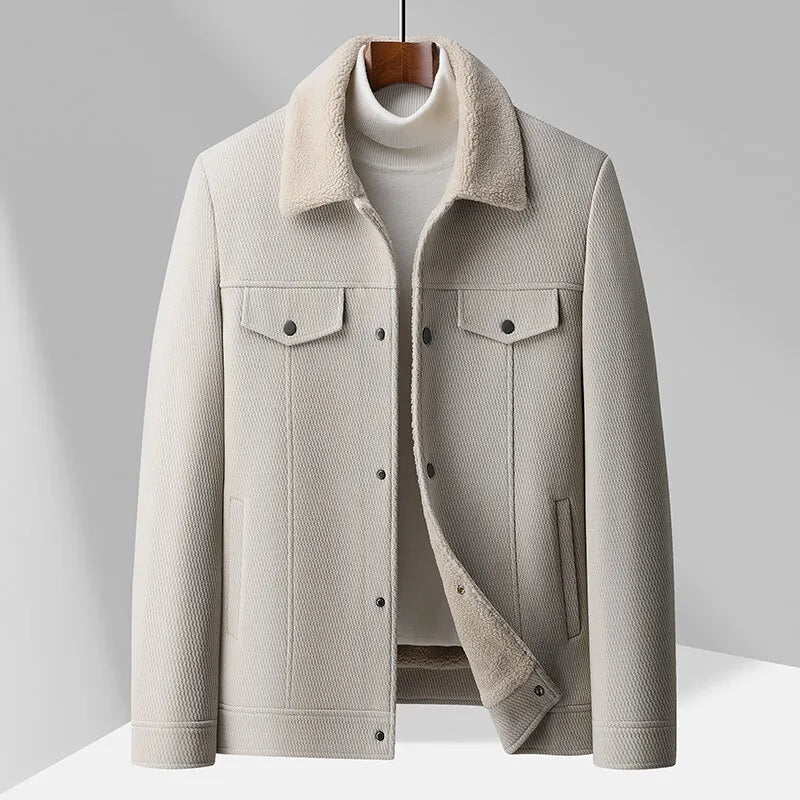 Theo™ | Herre Highland Uldjakke - My Store