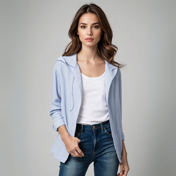 ELEONORA™ Hoodie-Bluse – Stil, Komfort og Selvtillid - My Store
